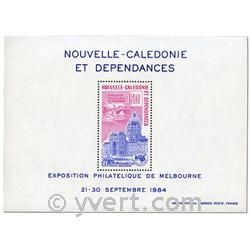 n° 6 -  Timbre Nelle-Calédonie Bloc et feuillets