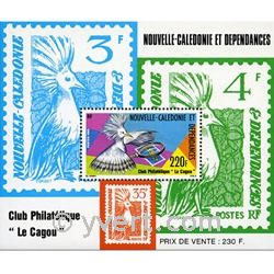 nr. 7 -  Stamp New Caledonia Souvenir sheets