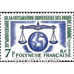 n° 25 -  Timbre Polynésie Poste