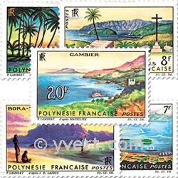 nr. 30/34 -  Stamp Polynesia Mail