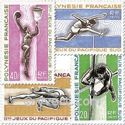 nr. 42/45 -  Stamp Polynesia Mail