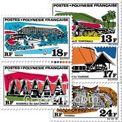 n° 72/76 -  Timbre Polynésie Poste