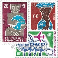 n° 77/79 -  Timbre Polynésie Poste