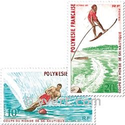 n° 86/88 -  Timbre Polynésie Poste