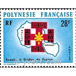 n° 91 -  Timbre Polynésie Poste