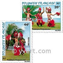 nr. 165/167 -  Stamp Polynesia Mail