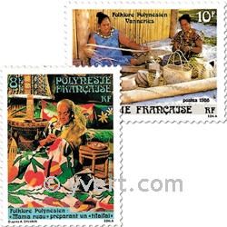 nr. 263/265 -  Stamp Polynesia Mail