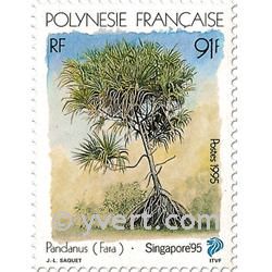 n° 489/492 -  Timbre Polynésie Poste