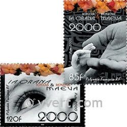 nr. 610/611 -  Stamp Polynesia Mail