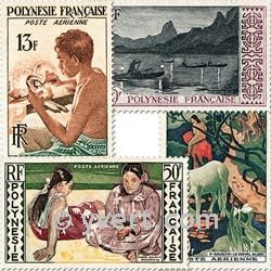 nr. 1/4 -  Stamp Polynesia Air Mail