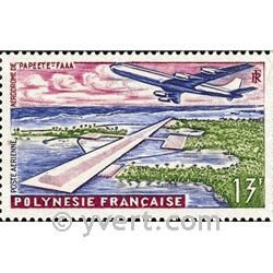 n° 5 -  Timbre Polynésie Poste aérienne