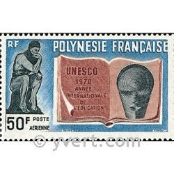 n° 39 -  Timbre Polynésie Poste aérienne