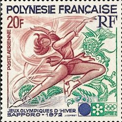 n° 61 -  Timbre Polynésie Poste aérienne