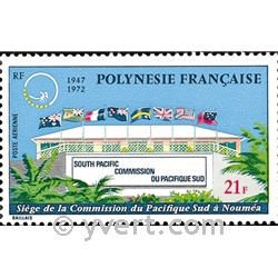 n° 62 -  Timbre Polynésie Poste aérienne