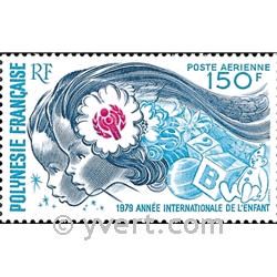 n° 145 -  Timbre Polynésie Poste aérienne