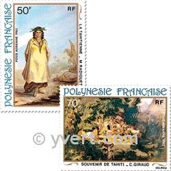 n° 170/173 -  Timbre Polynésie Poste aérienne