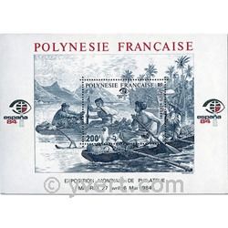 nr. 9 -  Stamp Polynesia Souvenir sheets