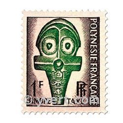 nr. 1/3 -  Stamp Polynesia Revenue stamp