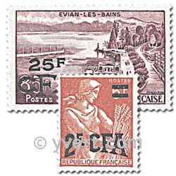 n° 331/341 -  Timbre Réunion Poste