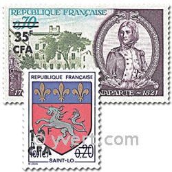 n° 386/387 -  Timbre Réunion Poste