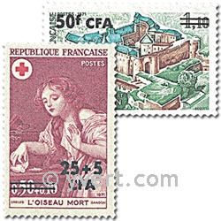 n° 404/405 -  Timbre Réunion Poste