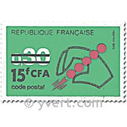 n° 410/411 -  Timbre Réunion Poste