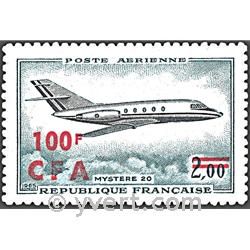 nr. 61 -  Stamp Reunion Air mail