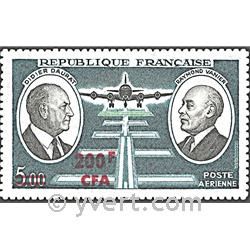 n° 62 -  Timbre Réunion Poste aérienne