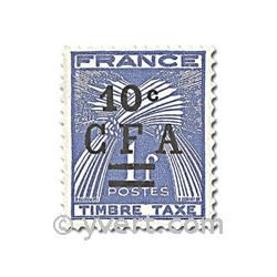 n° 36/44 -  Timbre Réunion Taxe