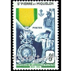 n° 347 -  Timbre Saint-Pierre et Miquelon Poste