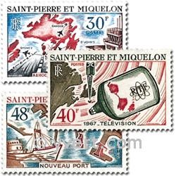 n° 376/378 -  Timbre Saint-Pierre et Miquelon Poste