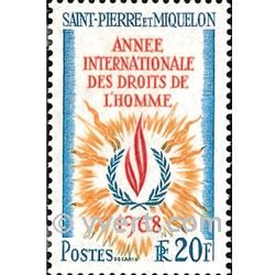 n° 384 -  Timbre Saint-Pierre et Miquelon Poste