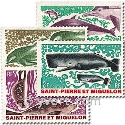 n° 391/394 -  Timbre Saint-Pierre et Miquelon Poste