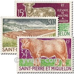 n° 407/409 -  Timbre Saint-Pierre et Miquelon Poste