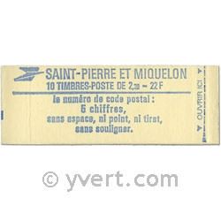 n° C464a -  Timbre Saint-Pierre et Miquelon Poste