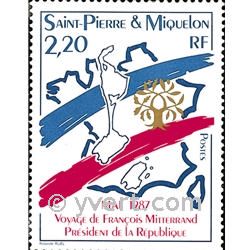 n° 478 -  Timbre Saint-Pierre et Miquelon Poste