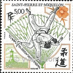 n° 498 -  Timbre Saint-Pierre et Miquelon Poste