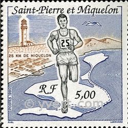 n° 522 -  Timbre Saint-Pierre et Miquelon Poste