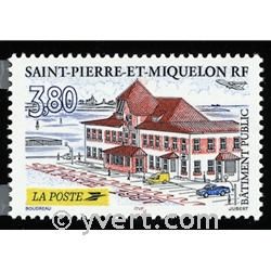 n° 655 -  Timbre Saint-Pierre et Miquelon Poste