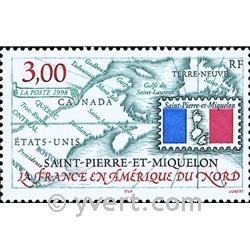 n° 680 -  Timbre Saint-Pierre et Miquelon Poste