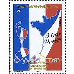 n° 703 -  Timbre Saint-Pierre et Miquelon Poste