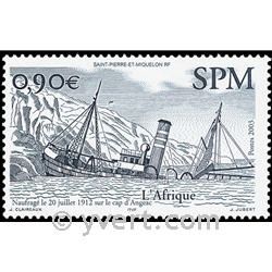 n° 806 -  Timbre Saint-Pierre et Miquelon Poste