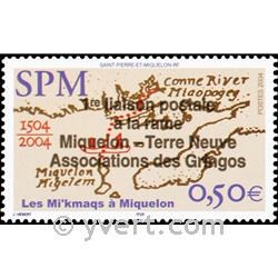 n° 819 -  Timbre Saint-Pierre et Miquelon Poste