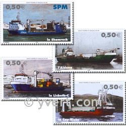 n° 823/826 (BF 10) -  Timbre Saint-Pierre et Miquelon Poste