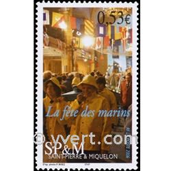 n° 861 -  Timbre Saint-Pierre et Miquelon Poste