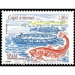 n° 913 -  Timbre Saint-Pierre et Miquelon Poste