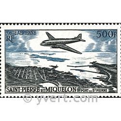 n° 23 -  Timbre Saint-Pierre et Miquelon Poste aérienne