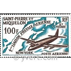 n° 31 -  Timbre Saint-Pierre et Miquelon Poste aérienne