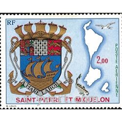 n° 58 -  Timbre Saint-Pierre et Miquelon Poste aérienne