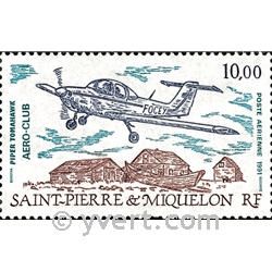 n° 70 -  Timbre Saint-Pierre et Miquelon Poste aérienne